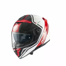 Devil PH Casco — Talla M, Blanco brillo