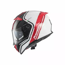 Devil PH Casco — Talla M, Blanco brillo