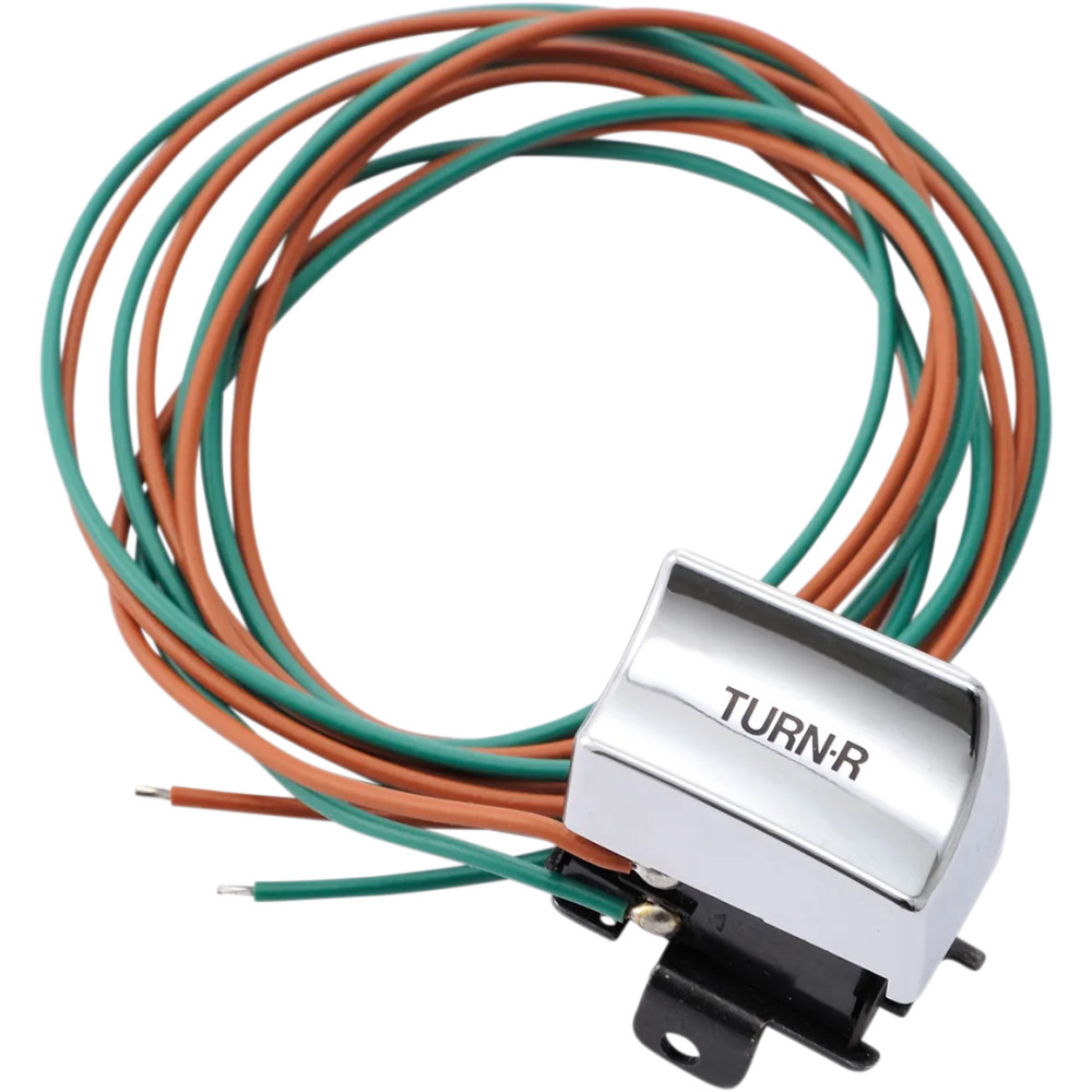 Handlebar Switch Kit — Chrome, right mount, 1-button