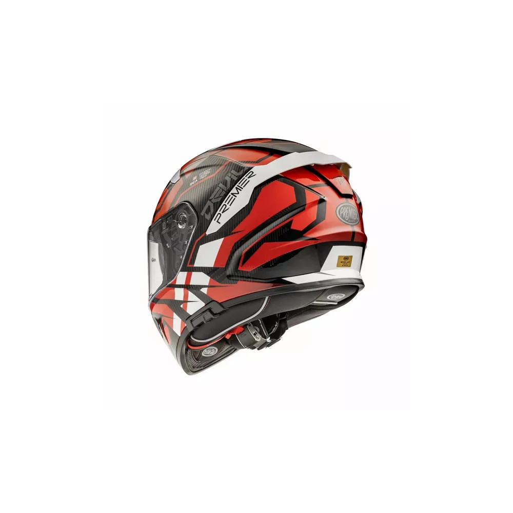Casco Devil JC — XS, naranja brillante