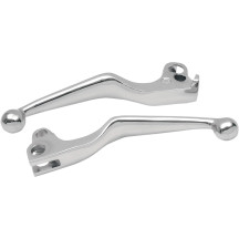 Wide Blade Lever Set — Chrome