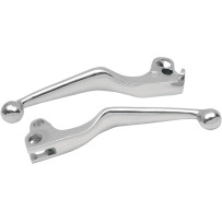 Wide Blade Lever Set — Chrome