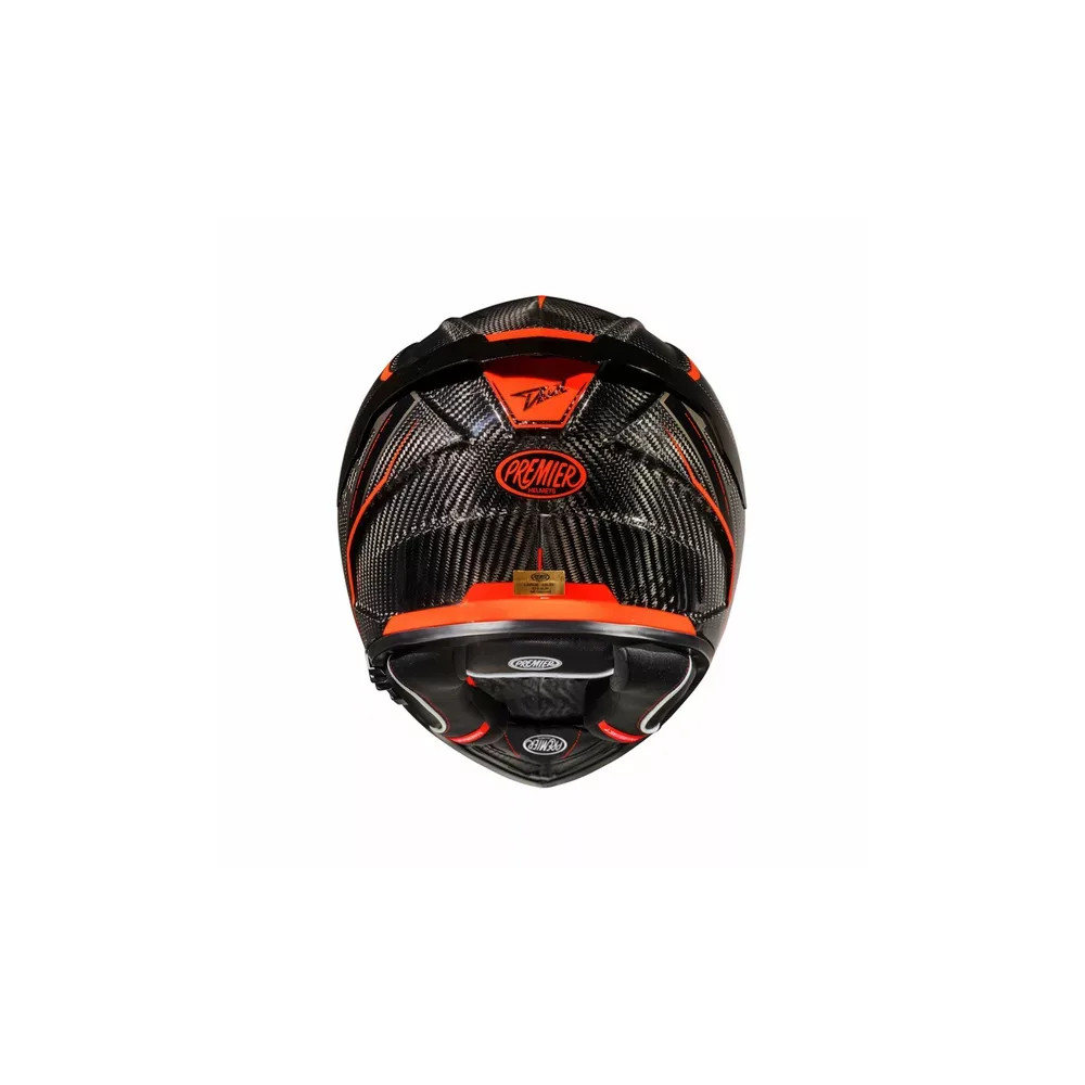 Devil Carbon ST2 Helmet — XS, carbon fiber shell, smoke internal sun shield