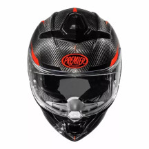 Casco Devil Carbon ST2 — M, Negro brillante