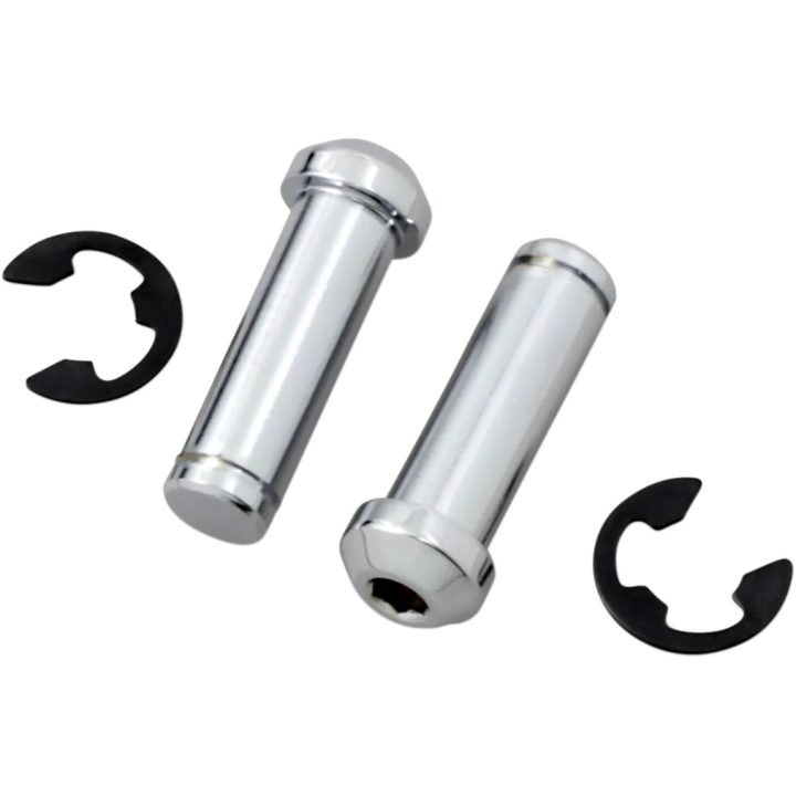 Custom Socket-Head Pivot Pins — Chrome, Clutch, Pair