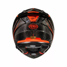 Casco Devil Carbon ST2 — talla 2XL, negro y rojo