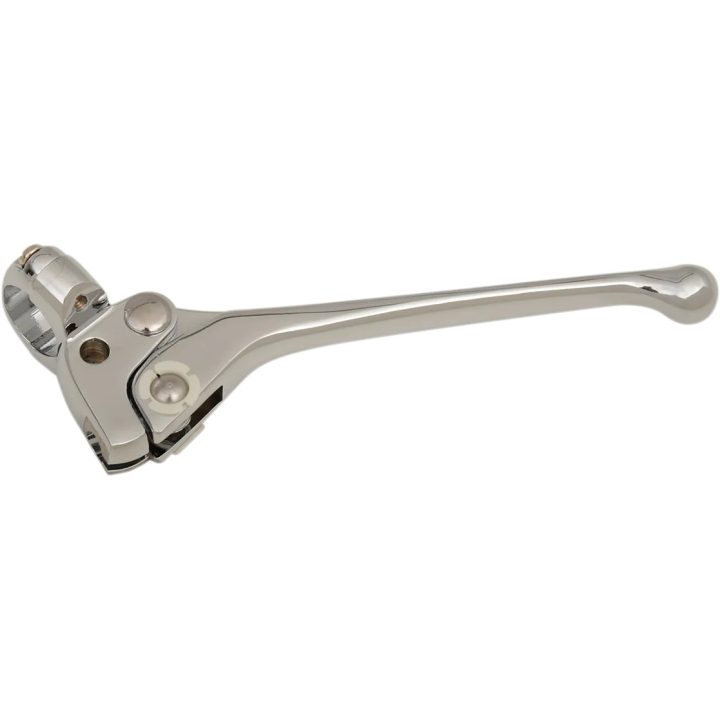 Conjunto de palanca de embrague con abertura de cable de 3/8" — 9,5 mm (3/8") diámetro, cromado