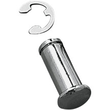 Pivot Pin/Clip Kit — 10-pack, Chrome