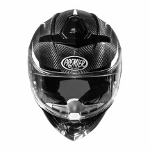 Casco Devil Carbon ST8 — Talla XL, Negro brillante