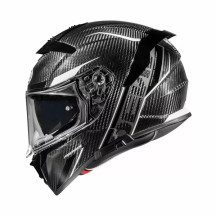 Devil Carbon ST8 Helmet — XL, Gloss Black