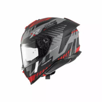 Casco Hyper XR — Talla L, Gris mate