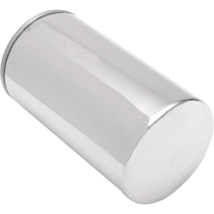 Spin-On Oil Filter — Chrome