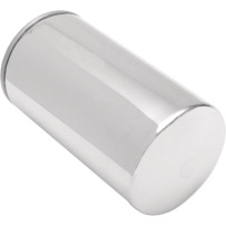 Spin-On Oil Filter — Chrome