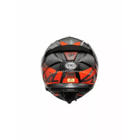 Devil Carbon MN Helmet — Size M, Black/Red