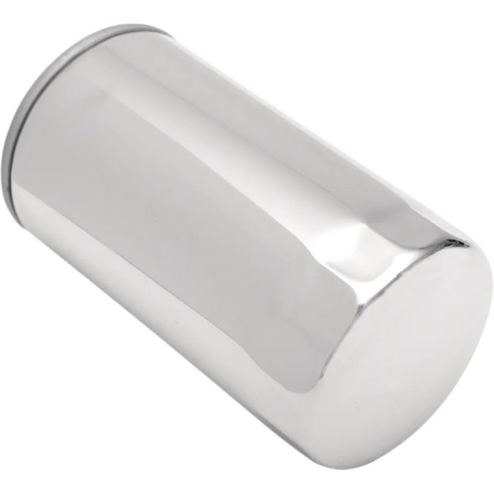 Magnetic Ring Oil Filter — Spin-On, Chrome