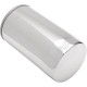 Magnetic Ring Oil Filter — Spin-On, Chrome