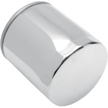 Magnetic Ring Oil Filter — Spin-On, Chrome