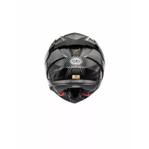 Casco Devil Carbon MN — Gris, Negro, acabado brillante