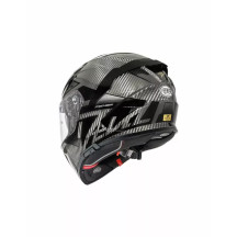 Devil Carbon MN Helmet — Gray, Black, Size S