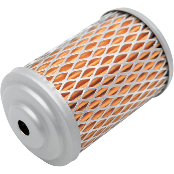Drop-In Oil Filter — Orange, Silver