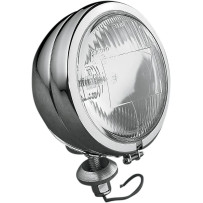 4-1/2" Spotlight — 114 mm (4-1/2"), 12V 55W, H3, chrome