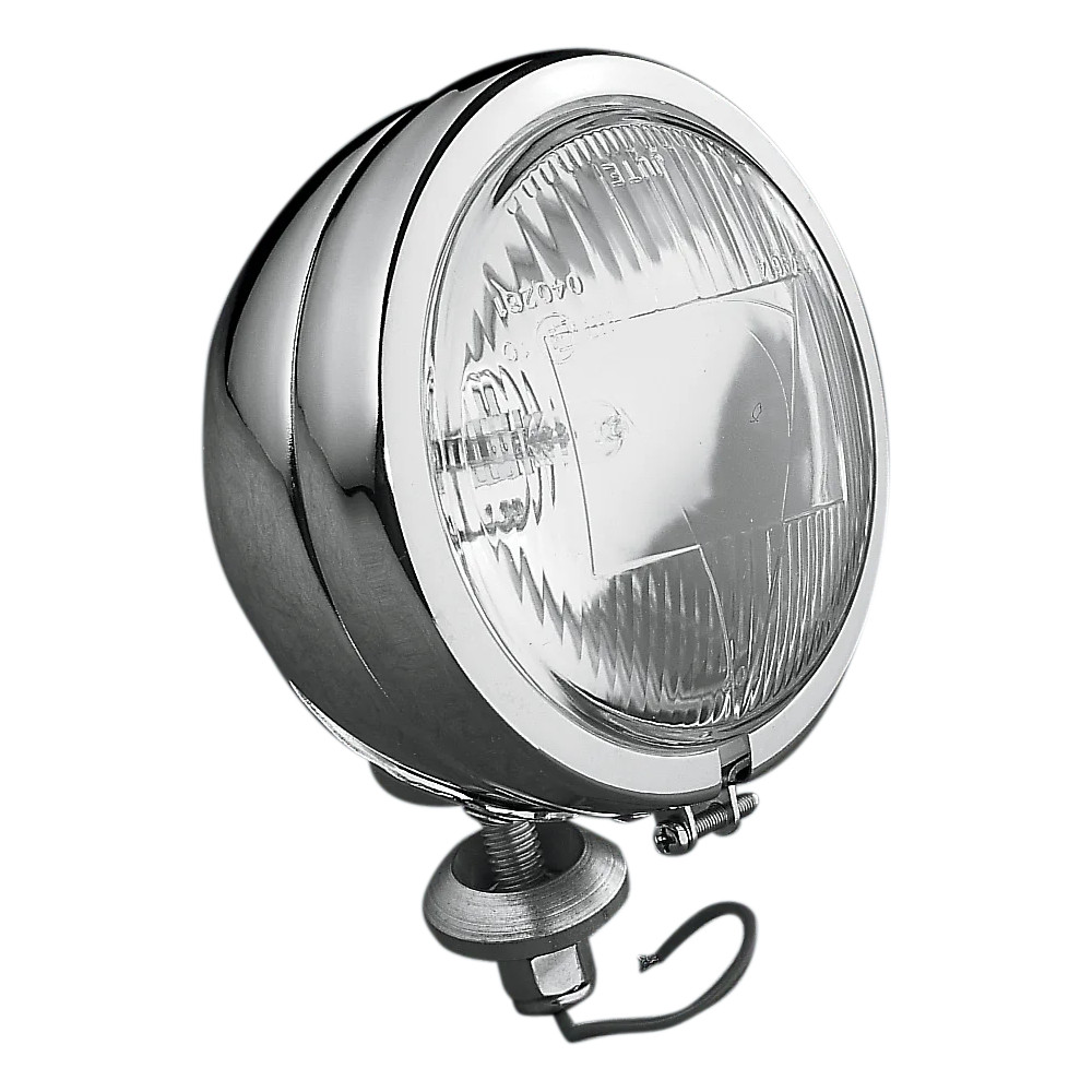 4-1/2" Spotlight — 114 mm (4-1/2"), 12V 55W, H3, chrome