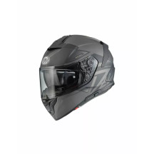 Casco Devil MN — Talla M, Gris mate