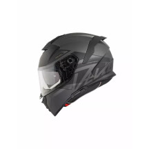 Casco Devil MN — Talla XL, Gris mate