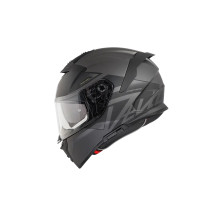 Casco Devil MN — 2XL, gris mate