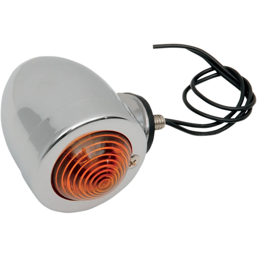 Luces marcadoras tipo bala — 12V, diámetro 57,2 mm (2-1/4"), longitud 82,6 mm (3-1/4"), lente ámbar