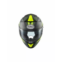 Evoluzione PR Casco — Talla S, amarillo fluorescente y negro