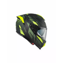 Evoluzione PR Helmet — Size XL, Fluorescent Yellow/Black, Matte