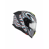 Casco Hyper PS — Talla M, Blanco mate