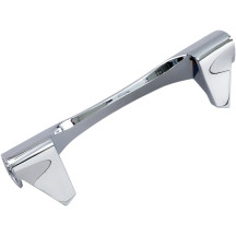 8-1/4" Short Turn Signal Mounting Brackets — 21 cm (8-1/4"), rear mount, chrome