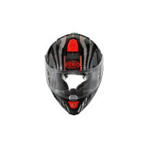 Casco Hyper Carbon PS — 2XL, Rojo/Negro, Integral