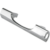 Soporte acortado trasero para intermitente de 10" — cromado