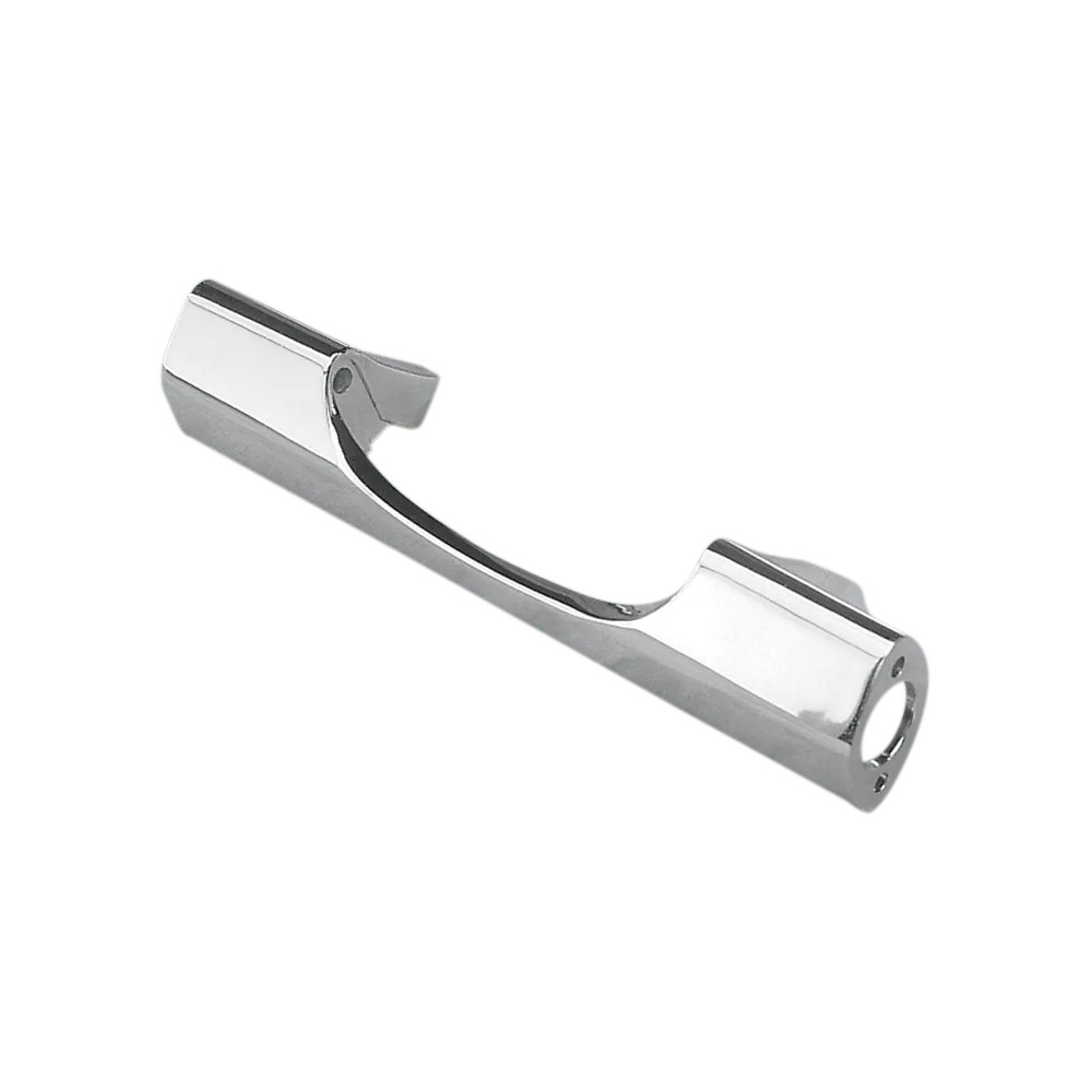 Soporte acortado trasero para intermitente de 10" — cromado