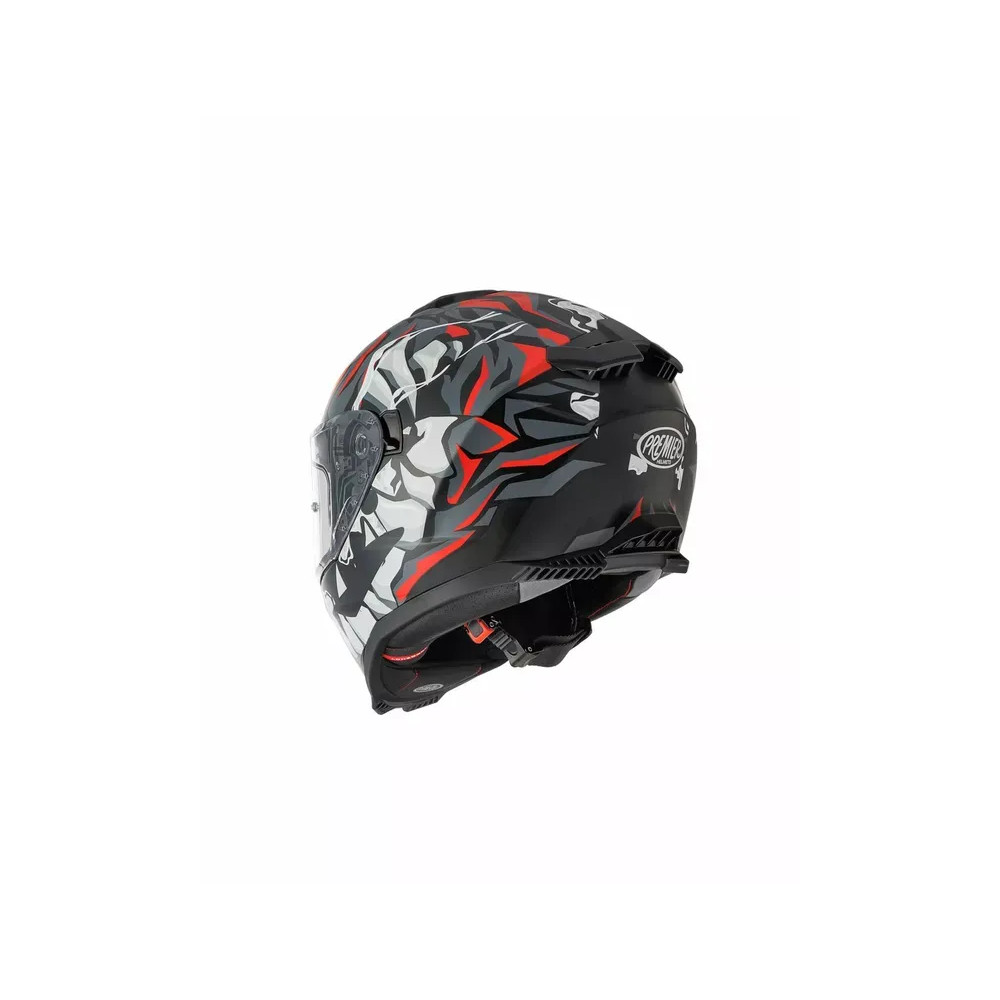 Casco Typhoon MO — Talla S, Gris mate