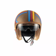 Casco Vintage Platinum Edition — XS, marrón