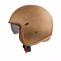 Vintage Platinum Edition Helmet — Size XS, Brown matte