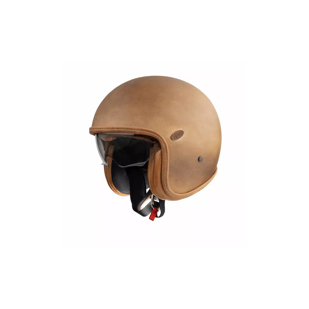 Vintage Platinum Edition Helmet — M, Brown matte
