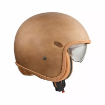 Casco Vintage Edición Platino — 2XL, Marrón mate