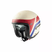 Vintage Helmet — Size M, Matte White