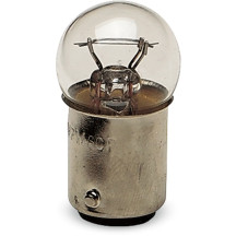 Small Globe Bulb — 12 V, 1156/1157-style, 1.03" L × 0.720" dia, White