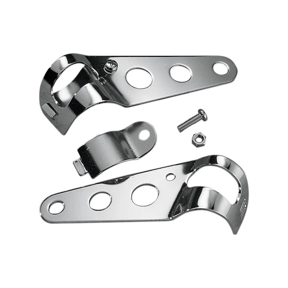 Soportes de faro de montaje lateral — 5-1/2", cromo