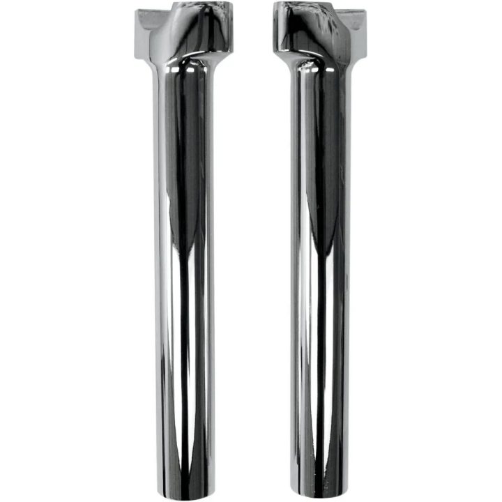 Elevadores para manillar Buffalo de aluminio mecanizado — Ø25,4 mm (1") abrazadera, 25,5 cm (10") subida, Cromo