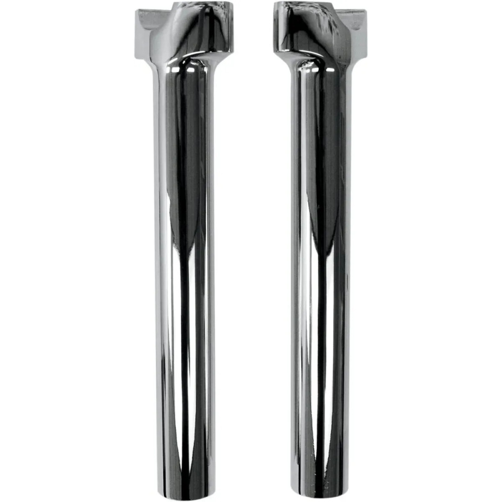 Buffalo Billet Aluminum Handlebar Risers — 1" clamping, 10" rise, Chrome