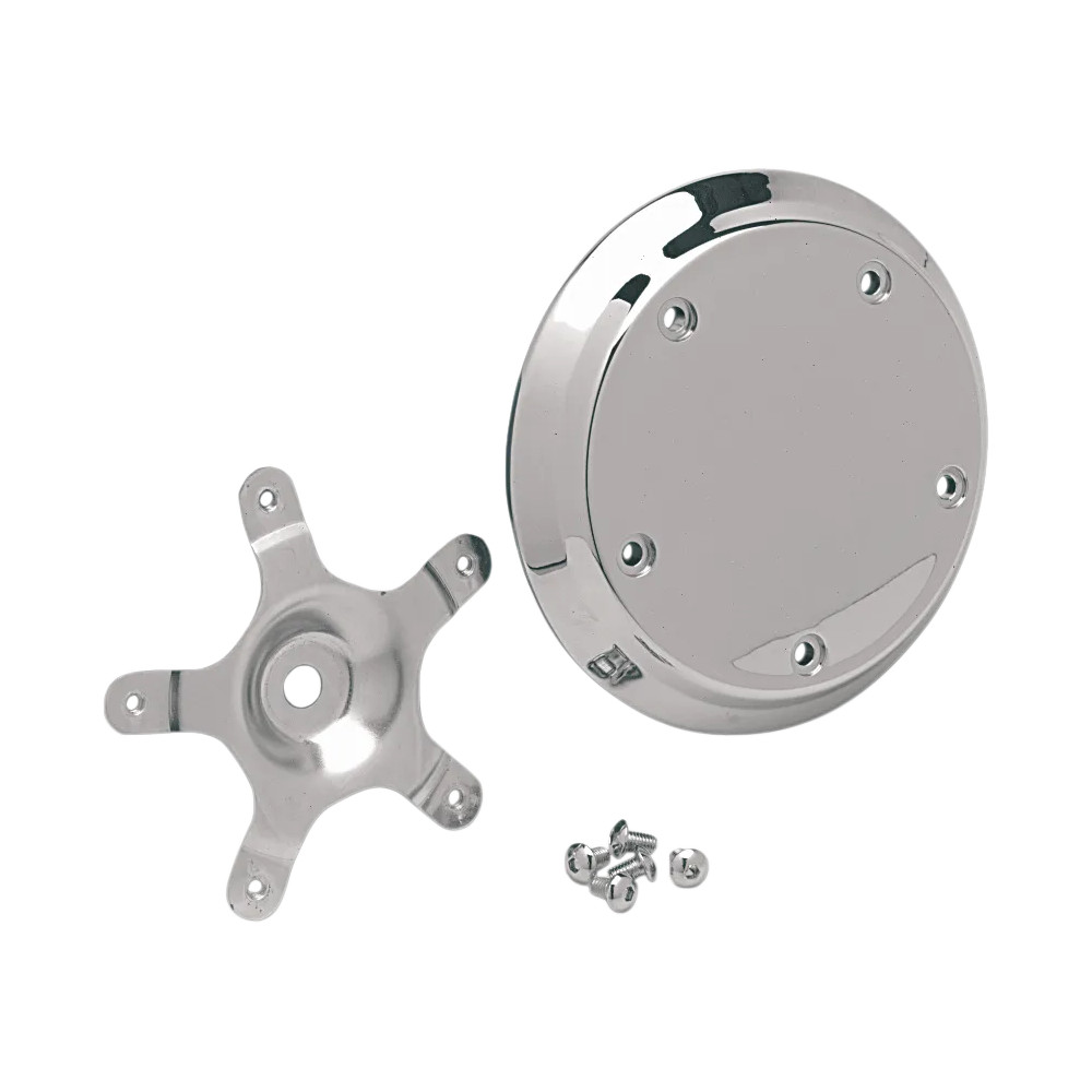 Inserto de filtro de aire abombado Five-Bolt — cromado