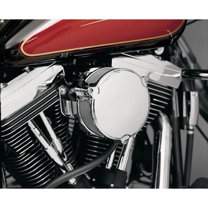 Kit de filtro de aire de alto rendimiento 6" Dragtron™ II — 6" diámetro, cromado
