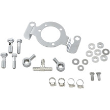 Support Bracket Kit — Chrome